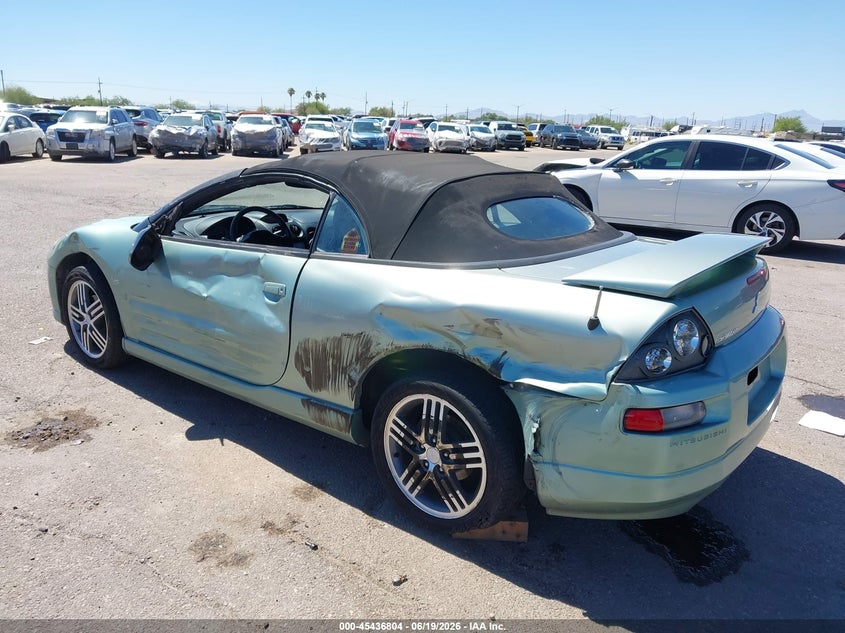2003 Mitsubishi ECLIPSE VIN 4A3AE75H63E094564 IAAI salvage auction — SIDE, Salvage (Arizona), sold $250 on 2026-07-09 (photo 3)