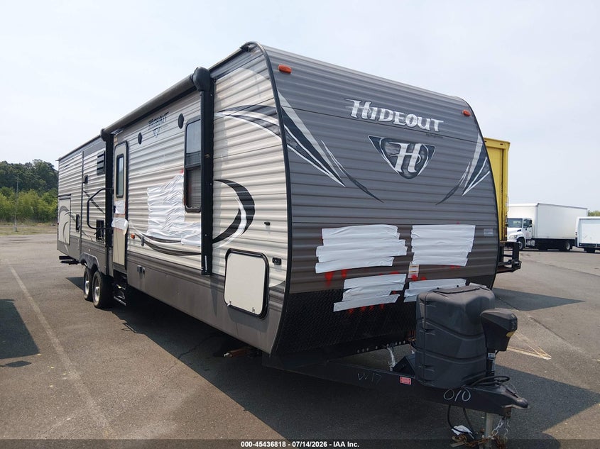 2017 Keystone rv Other VIN 4YDT32B25H7202010 IAAI salvage auction — VANDALISM, Wait Title, sold $75 on 2026-09-01 (photo 1)