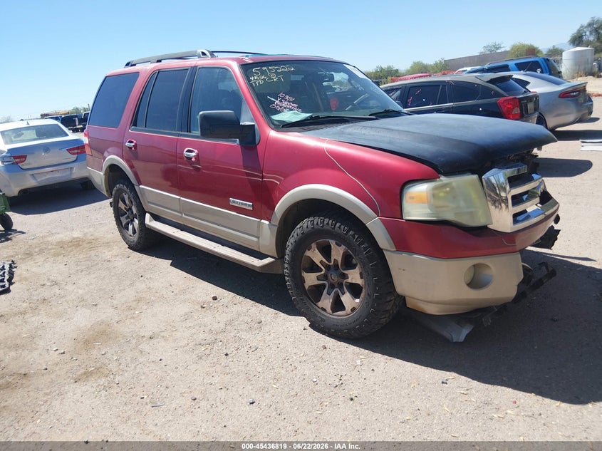 2007 Ford Expedition VIN 1FMFU17577LA64532 IAAI salvage auction — FRONT END, Salvage (Arizona), sold $675 on 2026-07-09 (photo 1)