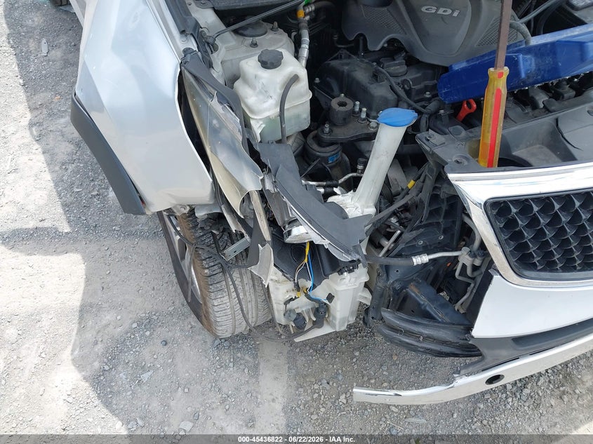2015 Kia Sportage VIN KNDPB3AC0F7737332 IAAI salvage auction — FRONT END, Clear (Virginia), sold $1,050 on 2026-07-09 (photo 6)
