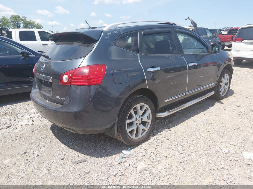2013 Nissan Rogue VIN JN8AS5MV1DW653395 IAAI salvage auction — FRONT END, Clear (Tennessee), sold $700 on 2026-07-23 (photo 4)
