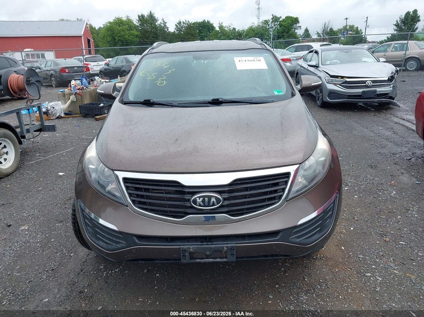 2012 Kia Sportage VIN KNDPB3A21C7217613 IAAI salvage auction — UNKNOWN, Salvage (Virginia), sold $2,450 on 2026-07-07 (photo 6)