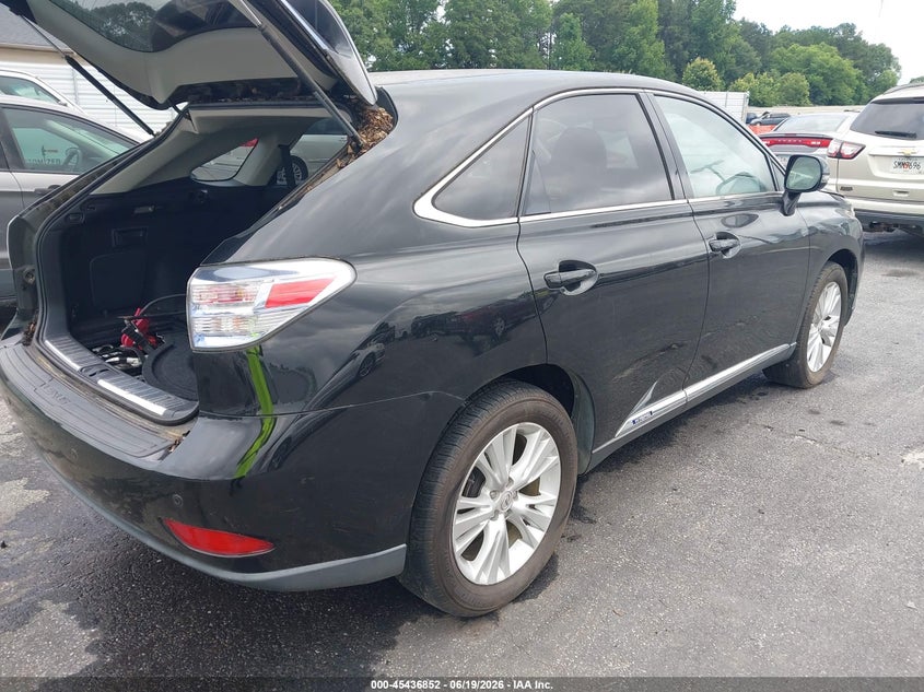 2011 Lexus Rx 450h VIN JTJZB1BA9B2005215 IAAI salvage auction — NORMAL WEAR, Clear (Georgia), sold $2,775 on 2026-07-15 (photo 4)