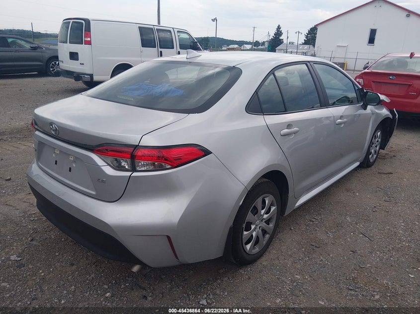 2025 Toyota Corolla VIN 5YFB4MDE1SP261012 IAAI salvage auction — LEFT FRONT, Salvage Title, sold $6,400 on 2026-07-29 (photo 4)