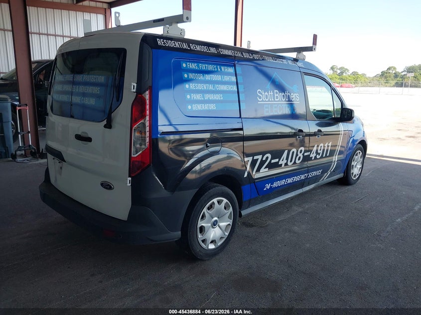 2015 Ford Transit VIN NM0LS7E72F1219502 IAAI salvage auction — LEFT FRONT, Rebuildable (Florida), sold $725 on 2026-07-15 (photo 4)