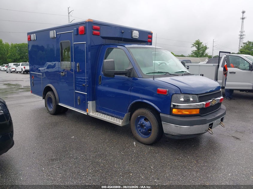 2013 Chevrolet Express 2500 VIN 1GB3G2CL5D1114025 — IAAI salvage auction photo