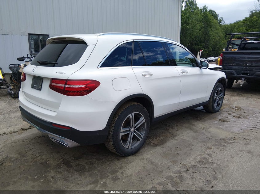 2017 Mercedes-benz Glc VIN WDC0G4KB7HF134735 IAAI salvage auction — FRONT END, Salvage (Vermont), sold $6,400 on 2026-07-16 (photo 4)