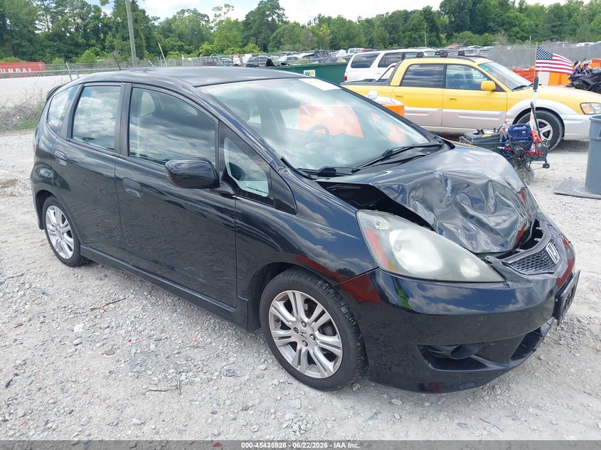 2009 Honda Fit VIN JHMGE87439S000713 IAAI salvage auction — FRONT END, Salvage (North Carolina), sold $525 on 2026-07-21 (photo 1)