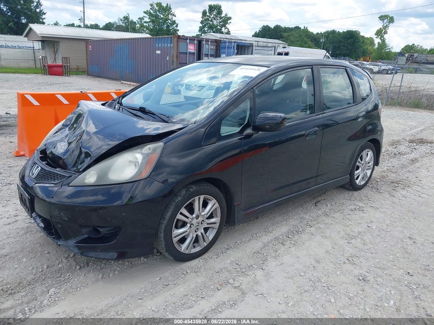2009 Honda Fit VIN JHMGE87439S000713 IAAI salvage auction — FRONT END, Salvage (North Carolina), sold $525 on 2026-07-21 (photo 2)