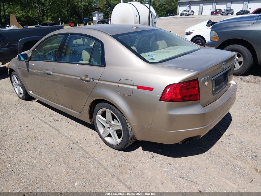 2006 Acura Tl VIN 19UUA66256A059768 IAAI salvage auction — FRONT END, Clear (Indiana), sold $375 on 2026-07-26 (photo 3)