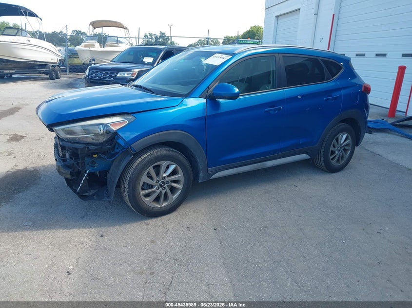 2018 Hyundai Tucson VIN KM8J33A49JU775417 IAAI salvage auction — FRONT END, Rebuildable (Florida), sold $2,350 on 2026-07-08 (photo 2)
