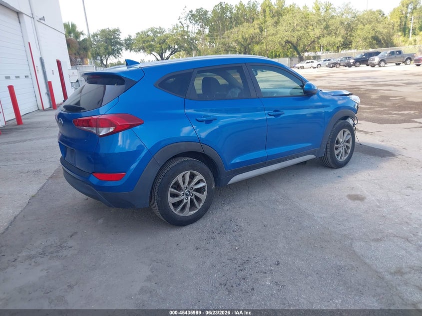 2018 Hyundai Tucson VIN KM8J33A49JU775417 IAAI salvage auction — FRONT END, Rebuildable (Florida), sold $2,350 on 2026-07-08 (photo 4)