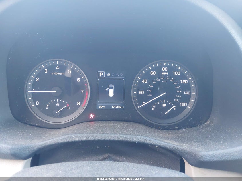2018 Hyundai Tucson VIN KM8J33A49JU775417 IAAI salvage auction — FRONT END, Rebuildable (Florida), sold $2,350 on 2026-07-08 (photo 7)