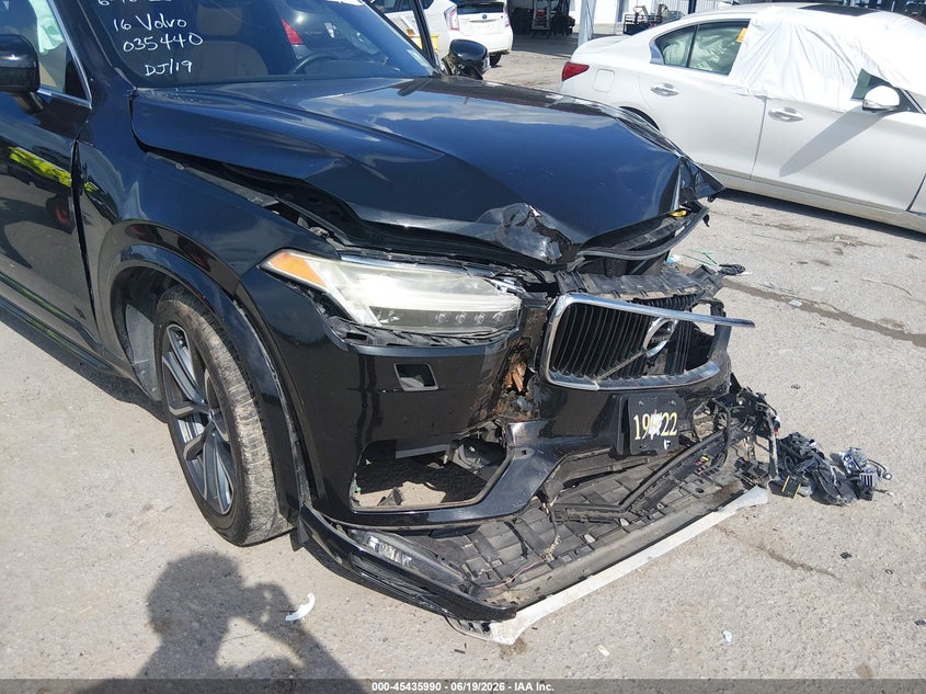2016 Volvo Xc90 VIN YV4A22PKXG1035440 IAAI salvage auction — FRONT END, Salvage (Louisiana), sold $2,800 on 2026-08-04 (photo 6)