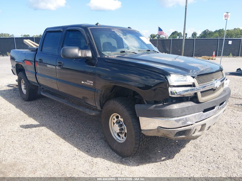 2003 Chevrolet Silverado 2500 VIN 1GCHK23113F205860 IAAI salvage auction — FRONT END, Clear (South Carolina), sold $3,550 on 2026-07-25 (photo 1)