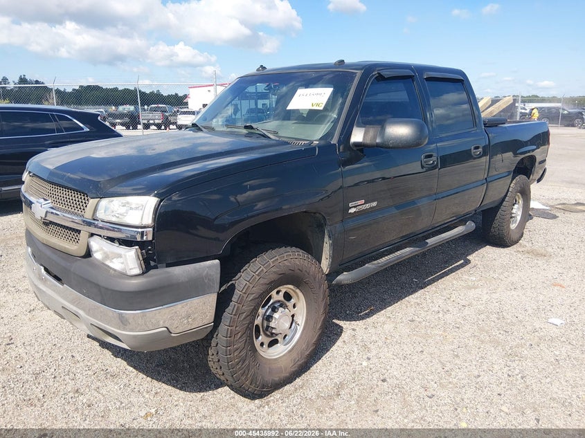 2003 Chevrolet Silverado 2500 VIN 1GCHK23113F205860 IAAI salvage auction — FRONT END, Clear (South Carolina), sold $3,550 on 2026-07-25 (photo 2)