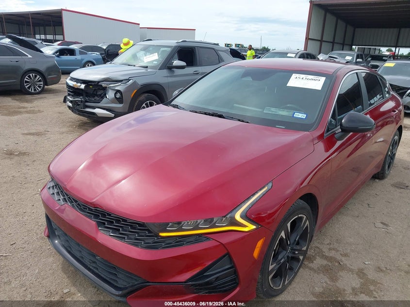 2022 Kia K5 VIN 5XXG64J26NG083945 IAAI salvage auction — REAR END, Salvage Title, sold $8,000 on 2026-09-01 (photo 2)