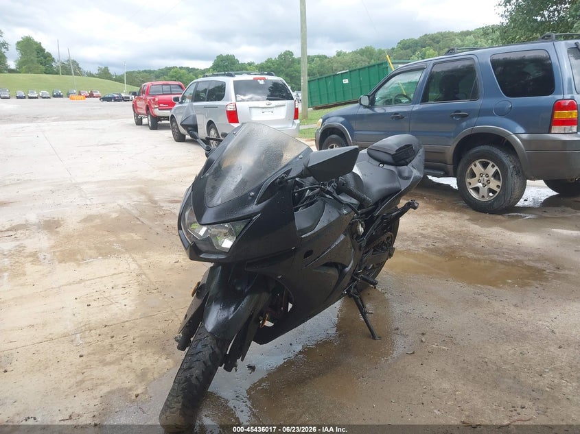 2012 Kawasaki Ex250 VIN JKAEXMJ18CDAB1821 IAAI salvage auction — NORMAL WEAR, Clear (Tennessee), sold $150 on 2026-07-28 (photo 2)