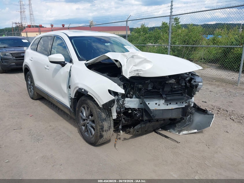 2023 Mazda Cx-9 VIN JM3TCBCY3P0635779 IAAI salvage auction — FRONT END, Salvage Title, sold $2,150 on 2026-07-28 (photo 1)