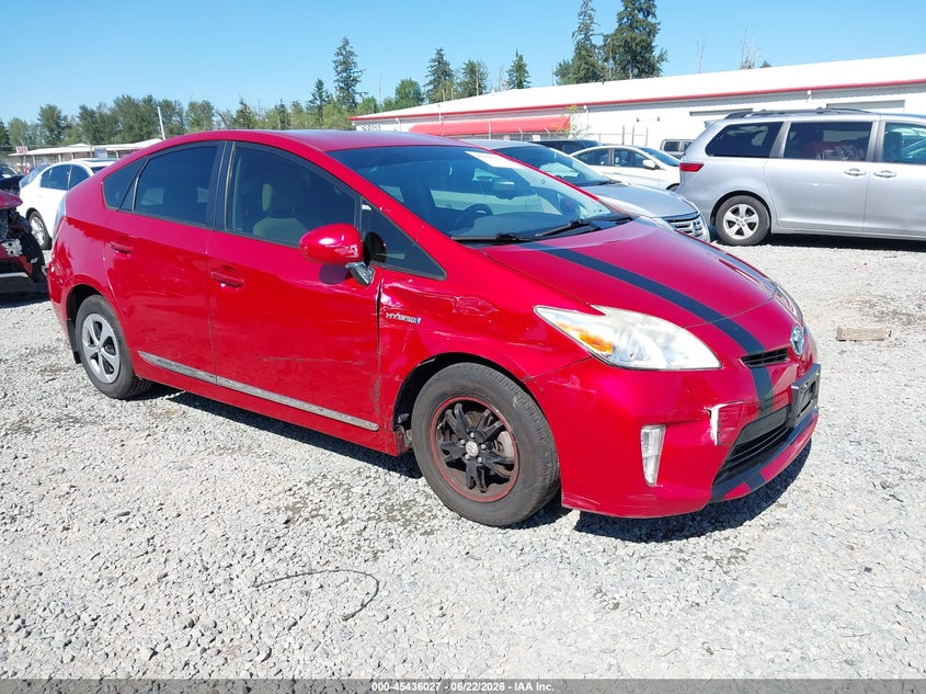 2013 Toyota Prius VIN JTDKN3DU4D0349905 IAAI salvage auction — SIDE, Bill Of Sale (Washington), sold $2,550 on 2026-07-15 (photo 1)