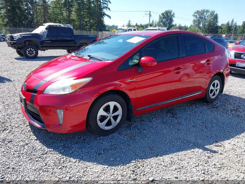 2013 Toyota Prius VIN JTDKN3DU4D0349905 IAAI salvage auction — SIDE, Bill Of Sale (Washington), sold $2,550 on 2026-07-15 (photo 2)