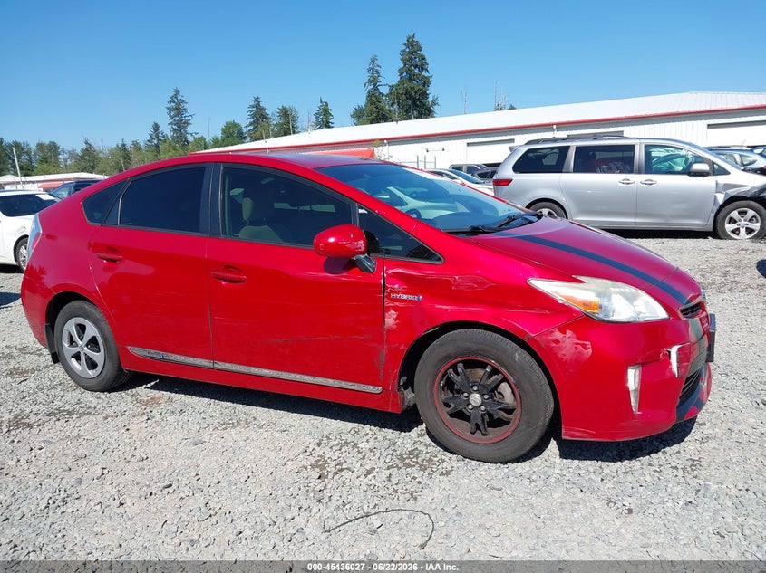 2013 Toyota Prius VIN JTDKN3DU4D0349905 IAAI salvage auction — SIDE, Bill Of Sale (Washington), sold $2,550 on 2026-07-15 (photo 6)