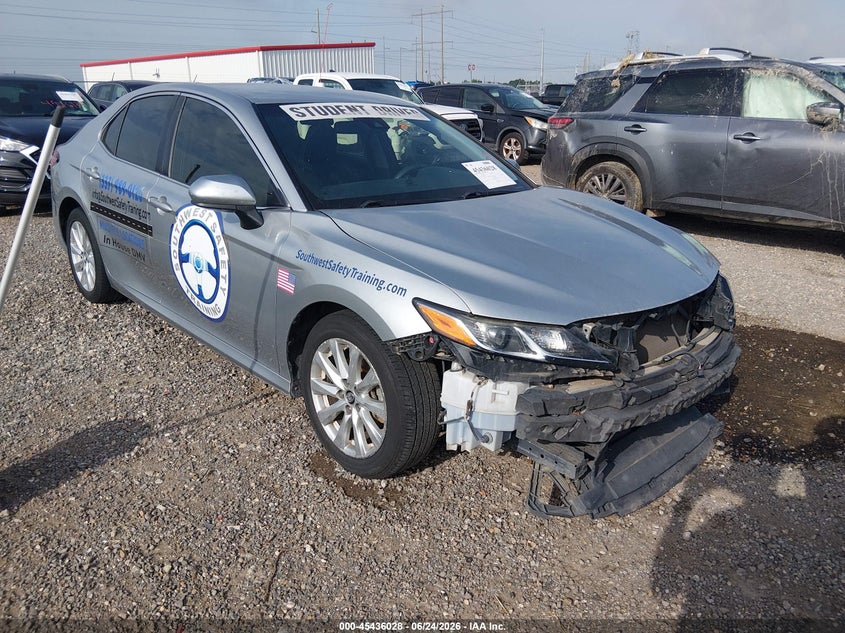 2018 Toyota Camry VIN JTNB11HKXJ3018955 IAAI salvage auction — LEFT FRONT, Salvage (Louisiana), sold $2,700 on 2026-07-22 (photo 1)