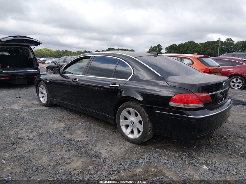2008 BMW 7 series VIN WBAHN83598DT79110 IAAI salvage auction — LEFT FRONT, Clear (South Carolina), sold $375 on 2026-07-28 (photo 3)
