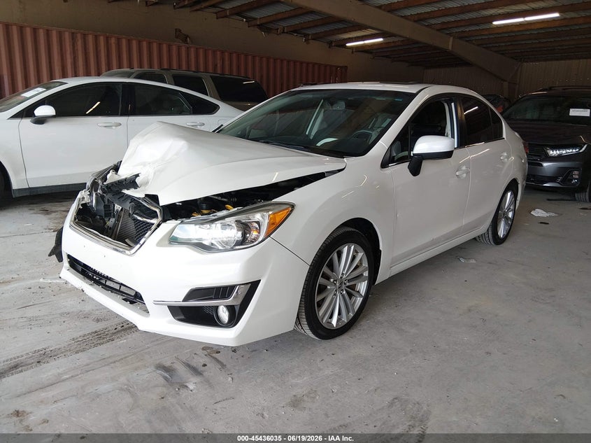 2015 Subaru Impreza VIN JF1GJAK60FH015536 IAAI salvage auction — FRONT END, Clear (Tennessee), sold $425 on 2026-07-29 (photo 2)