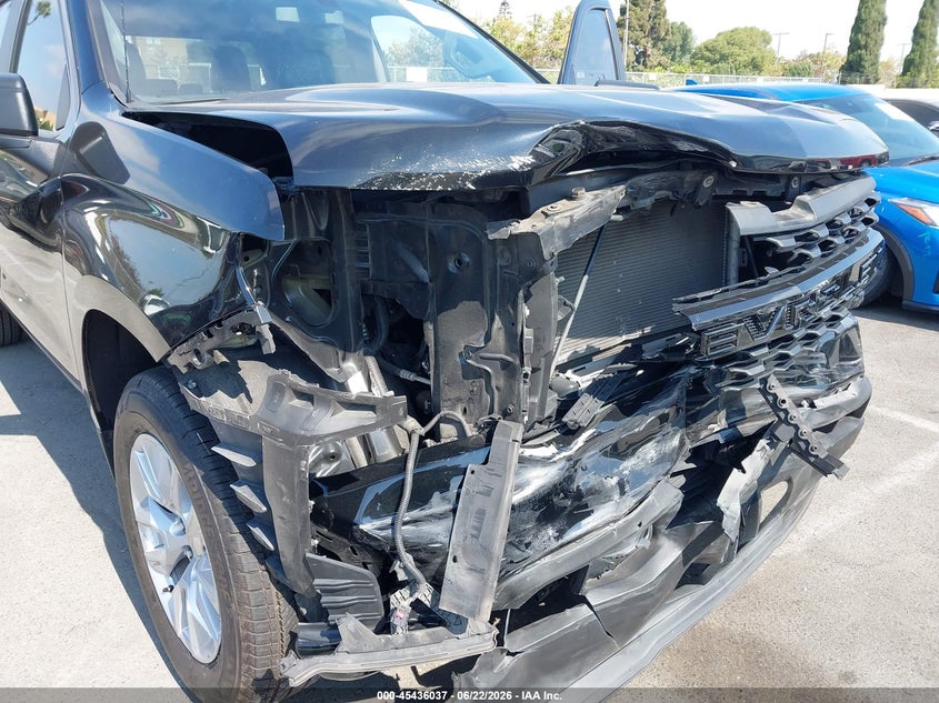 2021 Chevrolet Silverado VIN 3GCPWBEK9MG469947 IAAI salvage auction — FRONT END, Salvage (California), sold $9,300 on 2026-07-30 (photo 6)
