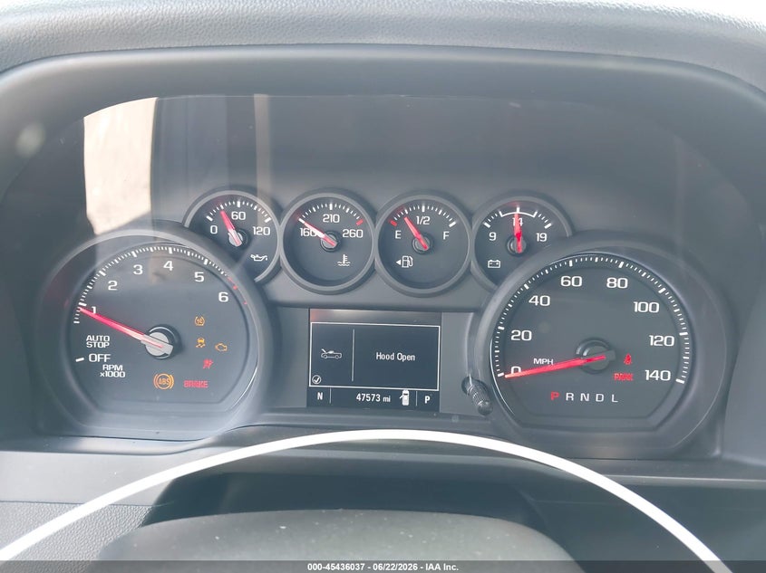 2021 Chevrolet Silverado VIN 3GCPWBEK9MG469947 IAAI salvage auction — FRONT END, Salvage (California), sold $9,300 on 2026-07-30 (photo 7)