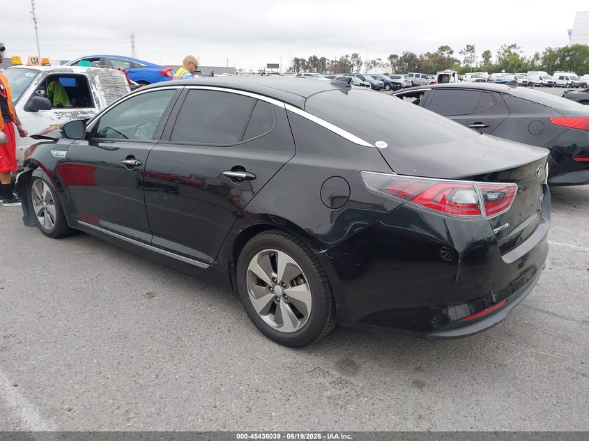 2014 Kia Optima VIN KNAGN4ADXE5070394 IAAI salvage auction — FRONT END, Salvage Title, sold $25 on 2026-07-23 (photo 3)