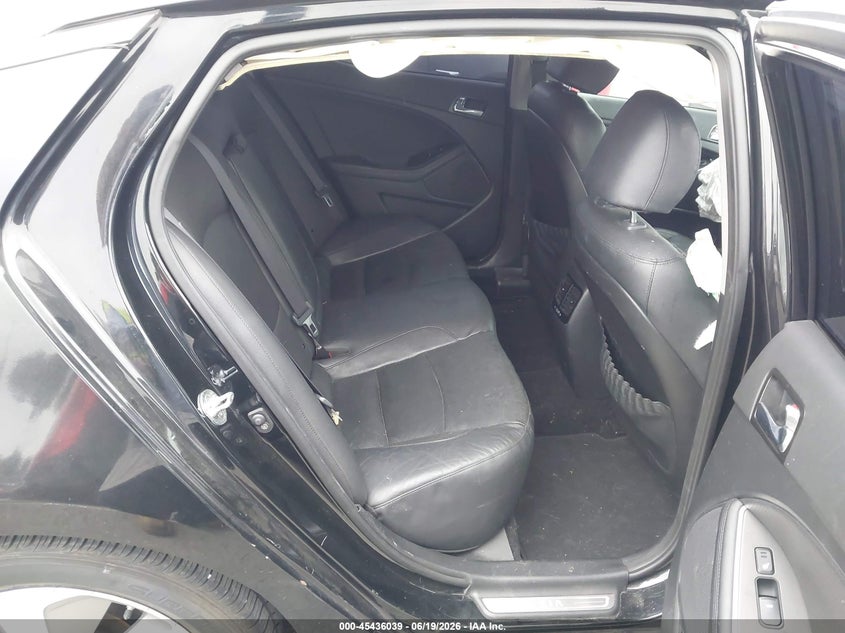 2014 Kia Optima VIN KNAGN4ADXE5070394 IAAI salvage auction — FRONT END, Salvage Title, sold $25 on 2026-07-23 (photo 8)