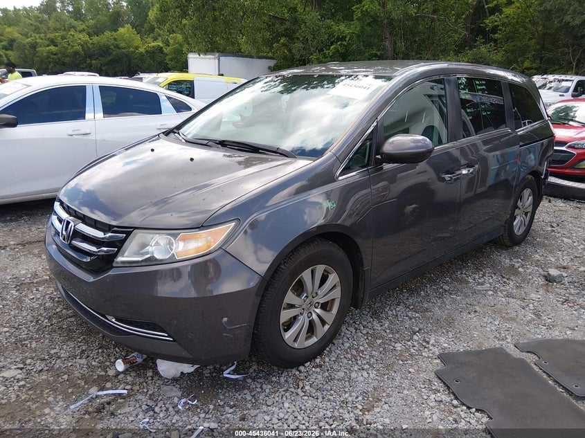 2016 Honda Odyssey VIN 5FNRL5H32GB129413 IAAI salvage auction — REAR END, Salvage (Tennessee), sold $2,700 on 2026-07-09 (photo 2)