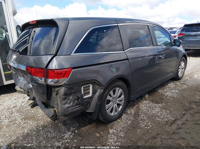 2016 Honda Odyssey VIN 5FNRL5H32GB129413 IAAI salvage auction — REAR END, Salvage (Tennessee), sold $2,700 on 2026-07-09 (photo 4)