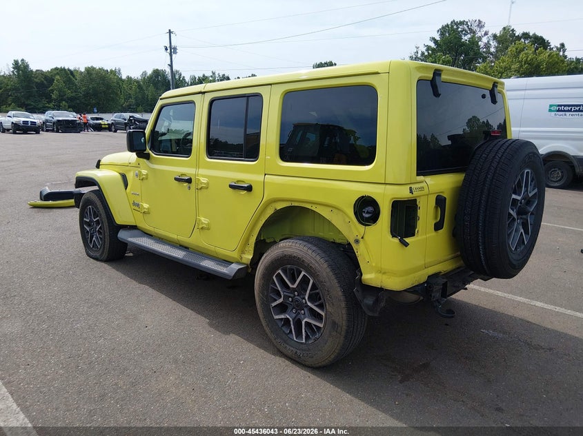 2024 Jeep Wrangler / VIN 1C4PJXEN5RW180949 IAAI salvage auction — REAR END, Salvage (Mississippi), sold $14,600 on 2026-07-30 (photo 3)