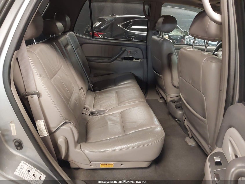 2002 Toyota Sequoia VIN 5TDBT48A82S057793 IAAI salvage auction — SIDE, Mv-907A (New York), sold $1,100 on 2026-07-09 (photo 8)