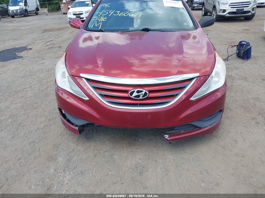 2014 Hyundai Sonata VIN 5NPEB4ACXEH913732 IAAI salvage auction — NORMAL WEAR, Clear (Maryland), sold $475 on 2026-07-15 (photo 6)