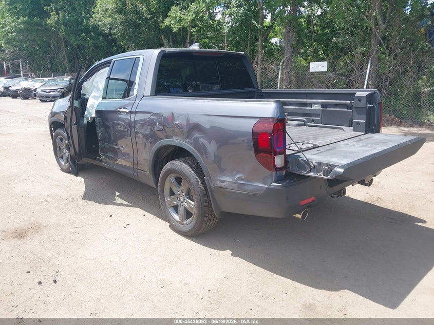 2021 Honda Ridgeline VIN 5FPYK3F79MB026453 IAAI salvage auction — LEFT SIDE, Salvage (Rhode Island), sold $11,950 on 2026-08-18 (photo 3)