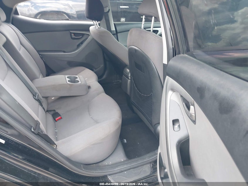 2015 Hyundai Elantra VIN KMHDH4AE2FU354577 IAAI salvage auction — REAR END, Rebuildable (Florida), sold $675 on 2026-07-07 (photo 8)