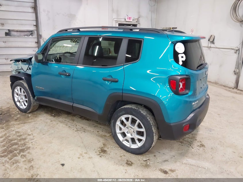 2020 Jeep Renegade VIN ZACNJBABXLPL98893 IAAI salvage auction — FRONT END, Salvage (Pennsylvania), sold $2,900 on 2026-07-09 (photo 3)