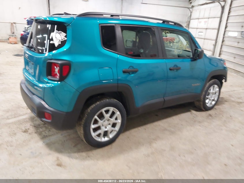 2020 Jeep Renegade VIN ZACNJBABXLPL98893 IAAI salvage auction — FRONT END, Salvage (Pennsylvania), sold $2,900 on 2026-07-09 (photo 4)