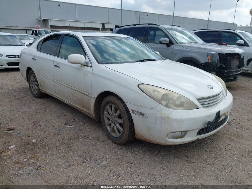 2003 Lexus Es 300 VIN JTHBF30G230123081 IAAI salvage auction — NORMAL WEAR, Original (Texas), sold $475 on 2026-07-09 (photo 1)
