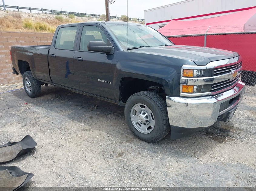 2018 Chevrolet Silverado 2500 VIN 1GC1CUEG2JF253943 IAAI salvage auction — NORMAL WEAR, Sf97 (California), sold $14,100 on 2026-07-28 (photo 1)