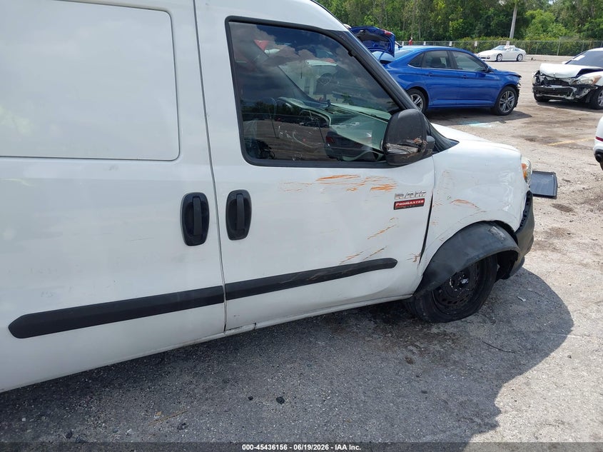2017 Ram Promaster city VIN ZFBERFAB7H6H03236 IAAI salvage auction — RIGHT FRONT, Rebuildable (Florida), sold $1,050 on 2026-07-20 (photo 6)