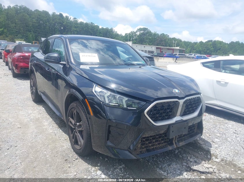 2026 BMW X2 VIN WBX63GM01T5501283 IAAI salvage auction — LEFT FRONT, Clear (Virginia), sold $29,400 on 2026-07-07 (photo 1)