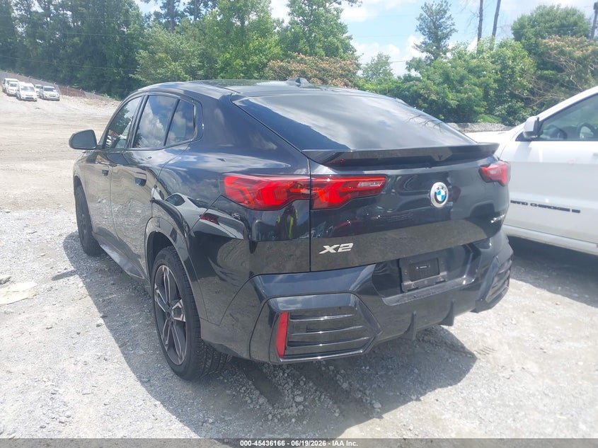 2026 BMW X2 VIN WBX63GM01T5501283 IAAI salvage auction — LEFT FRONT, Clear (Virginia), sold $29,400 on 2026-07-07 (photo 3)