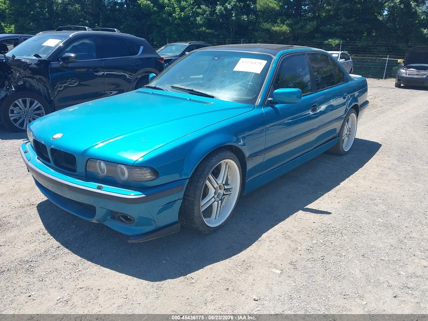2001 BMW 7er VIN WBAGG83421DN88353 IAAI salvage auction — FRONT END, Salvage (Ohio), sold $450 on 2026-07-27 (photo 2)