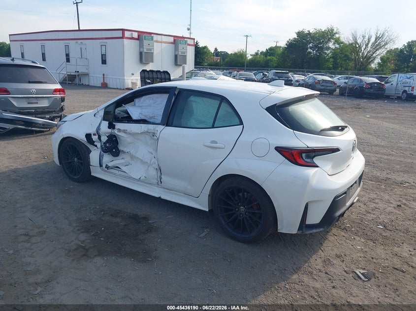 2023 Toyota Corolla VIN JTNABAAE9PA006829 IAAI salvage auction — SIDE, Salvage Title, sold $10,300 on 2026-07-29 (photo 3)