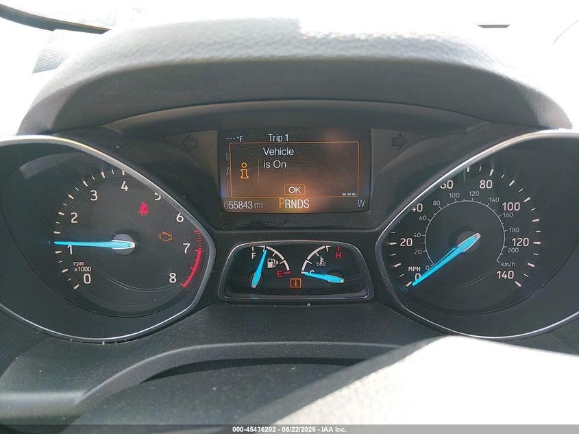 2018 Ford Escape VIN 1FMCU0F74JUC05851 IAAI salvage auction — FRONT END, Original (Texas), sold $2,750 on 2026-07-26 (photo 7)